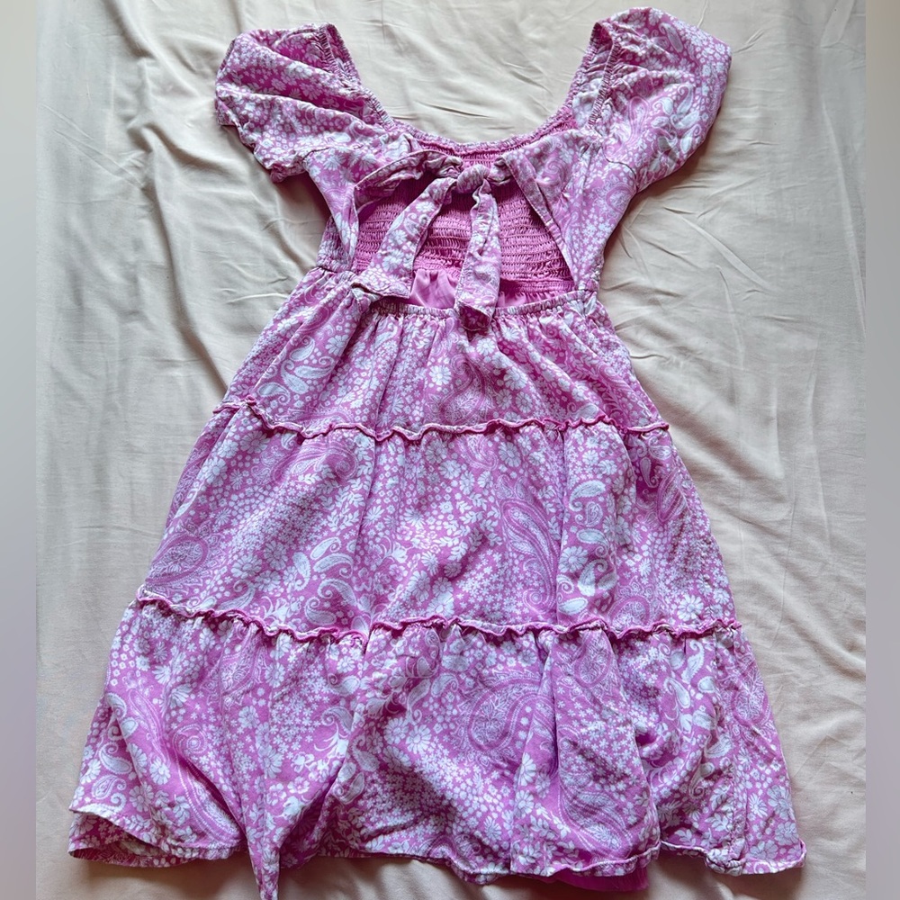 Hollister flowy sundress with open back size xs worn once